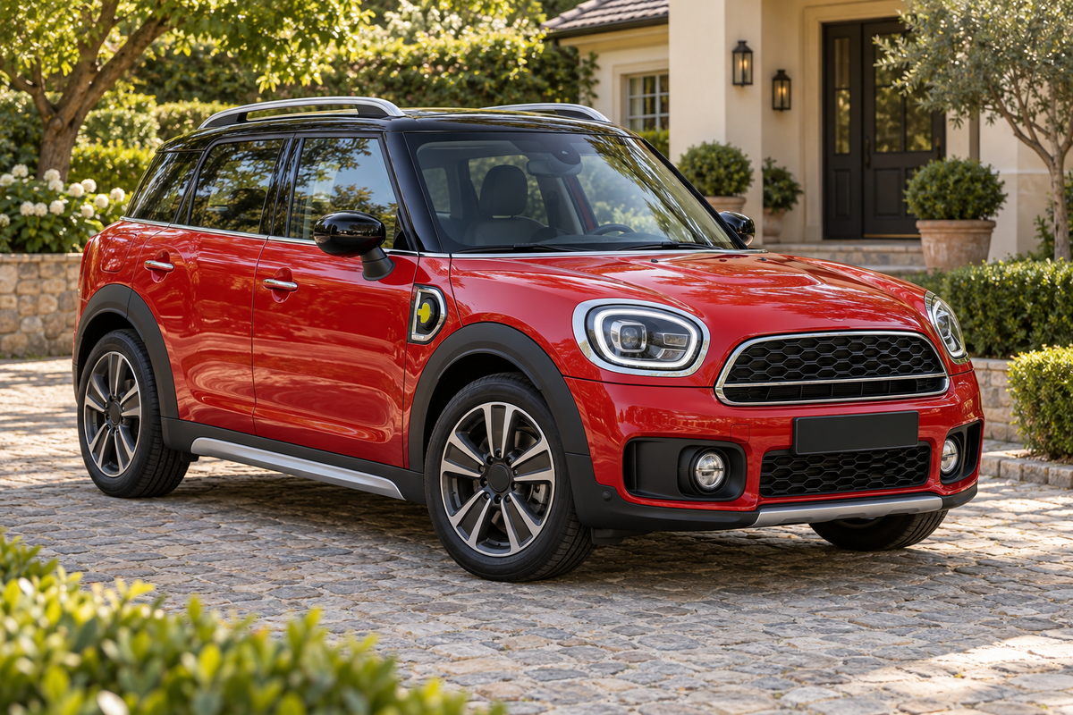 MINI Countryman F60 – ajánlott töltők – generált modellillusztráció