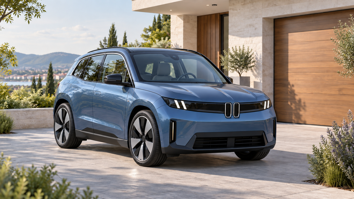 BMW iX3 Neue Klasse – modellillusztráció